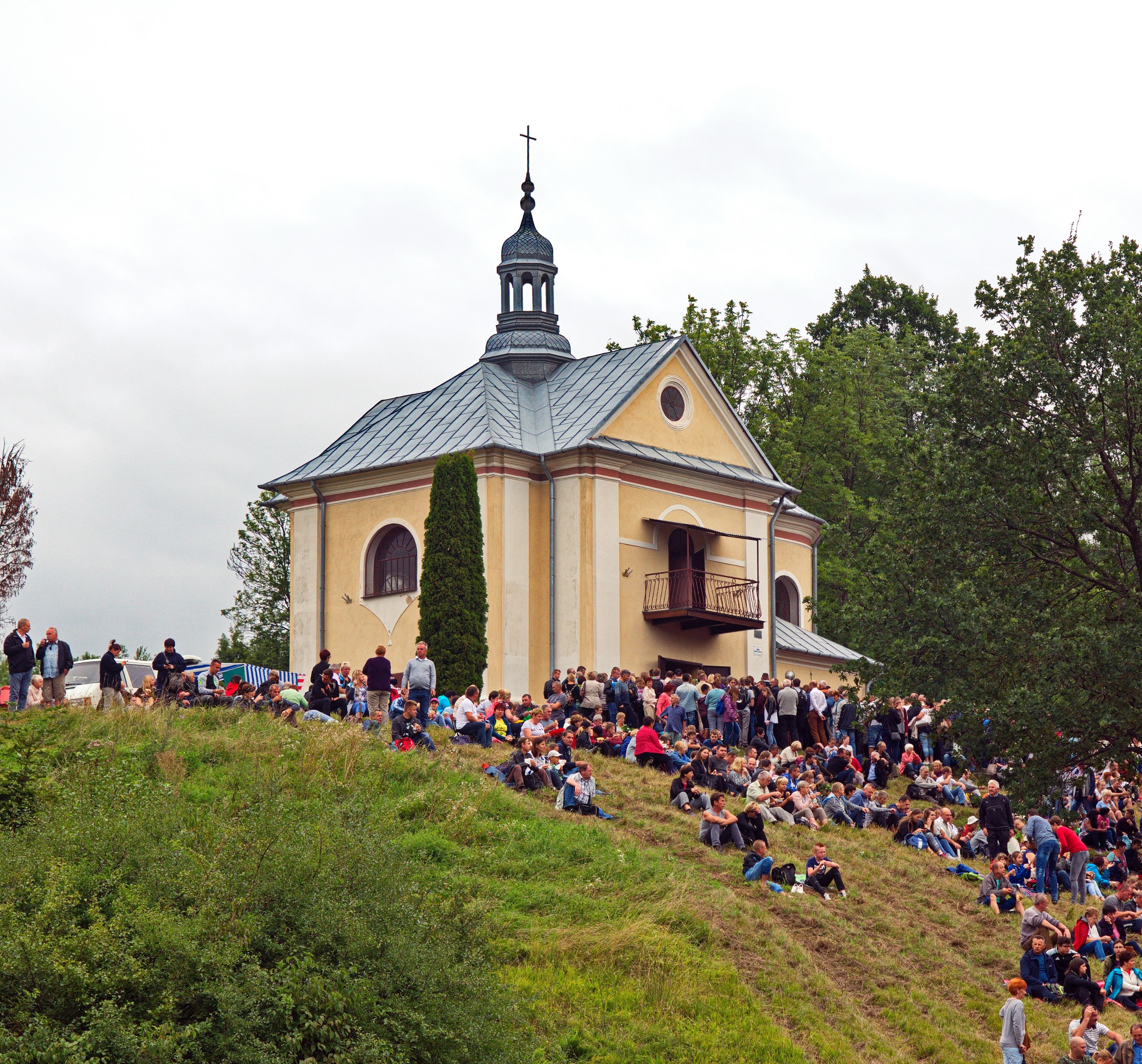 The chapel "The Tomb of the Mother of God", Kalwaria Pacławska, August 2017, photo: P. Baraniecki