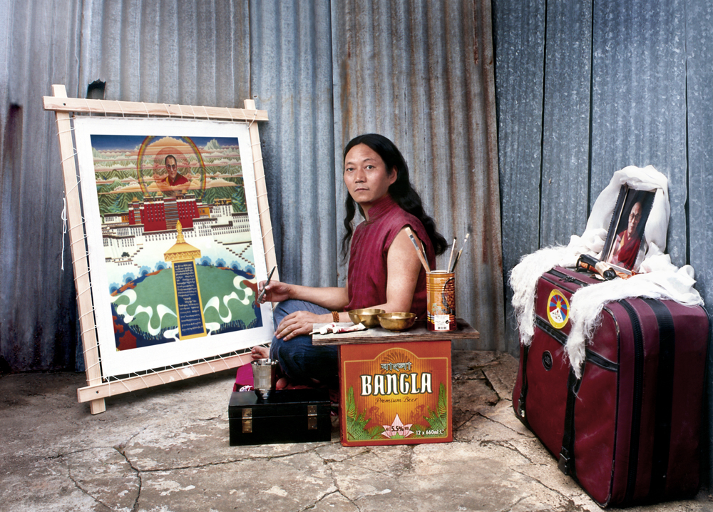 Gonkar Gyatso My Identity No. 3, C-Print, 2003.