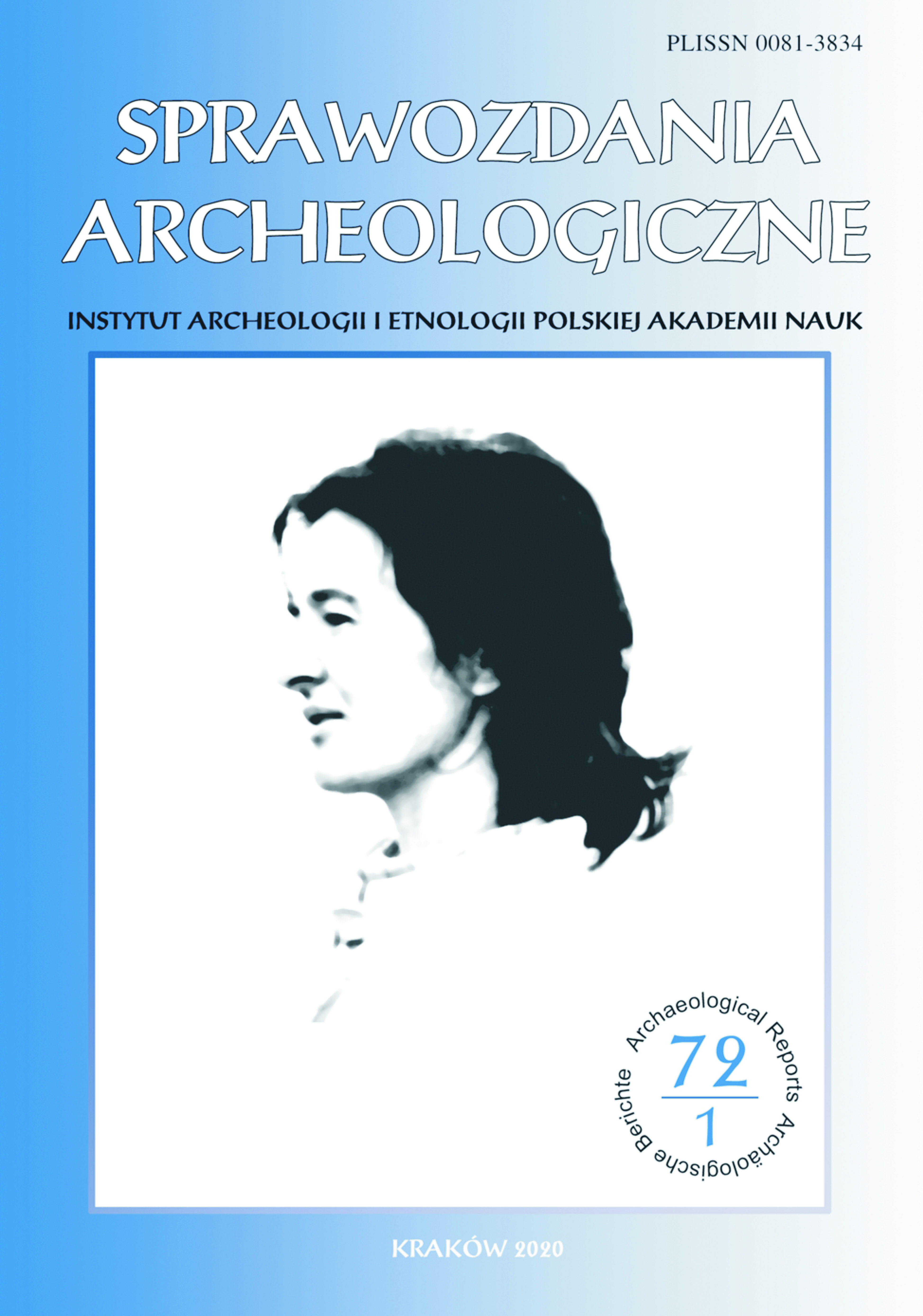 					View Vol. 72 No. 1 (2020): Sprawozdania Archeologiczne
				
