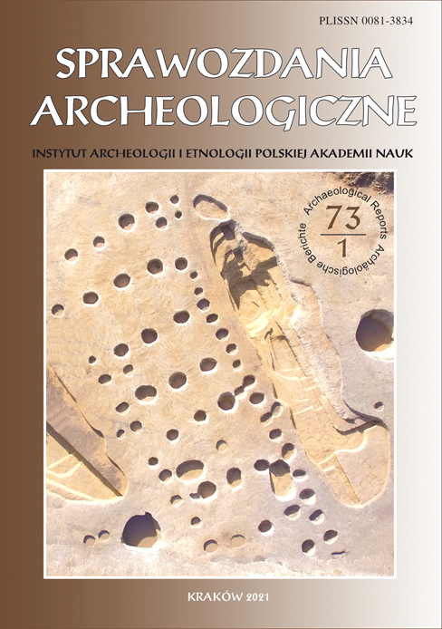 					View Vol. 73 No. 1 (2021): Sprawozdania Archeologiczne
				
