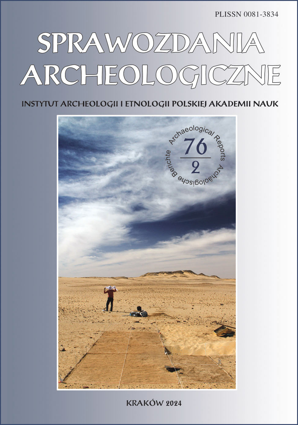 					View Vol. 76 No. 2 (2024): Sprawozdania Archeologiczne
				